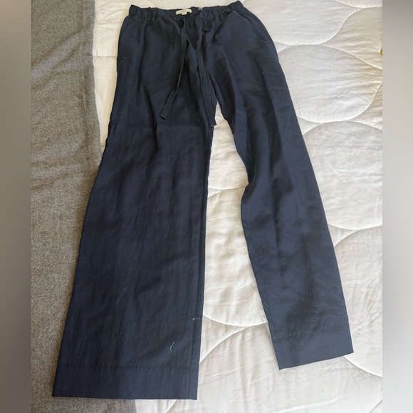 Vince Midnight Blue Trousers - Picture 2 of 10